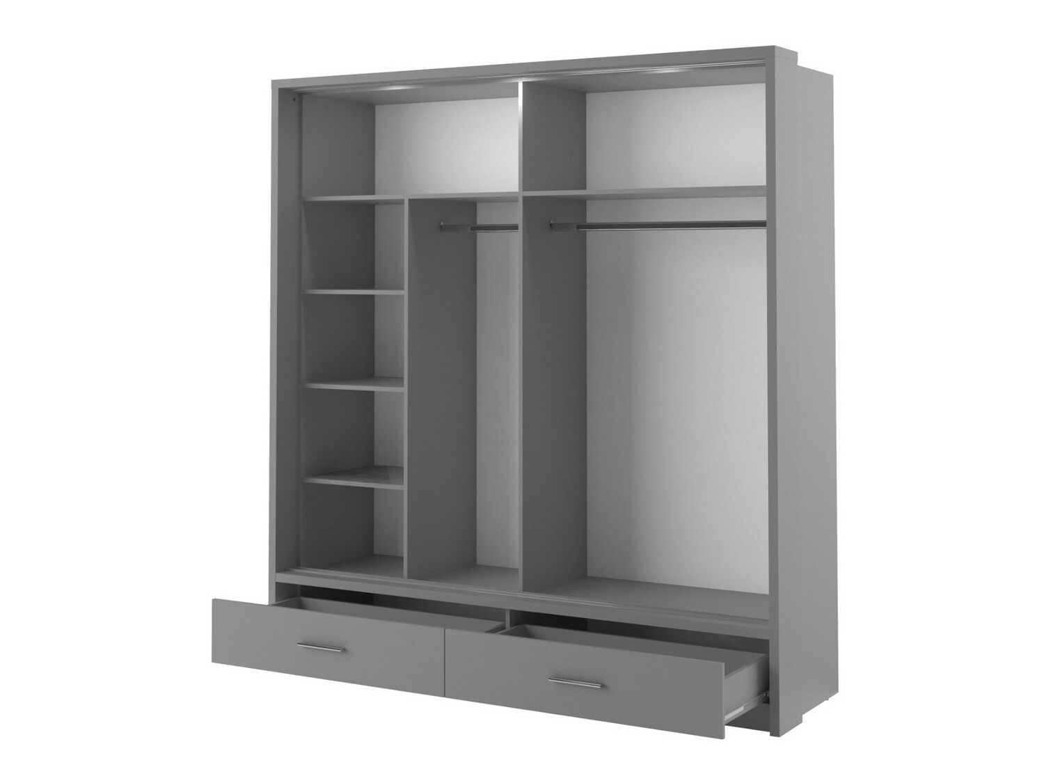 Wardrobe Fresno 104 (Grey)