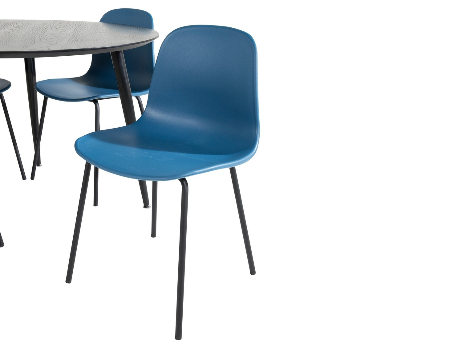 Dining set Dallas 1622 (Blue + Black)