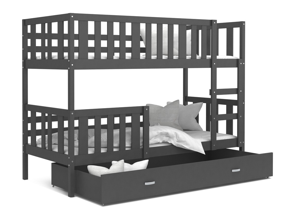Bunk bed Aurora 147 (Grey)