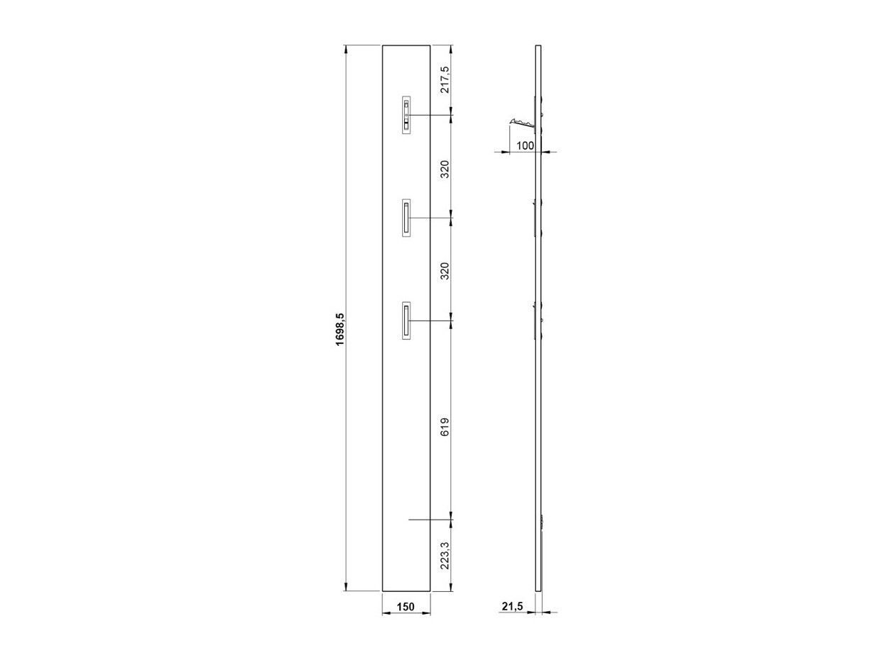 Καλόγερος Cirsale 100 (Ανοιχτό γκρι)