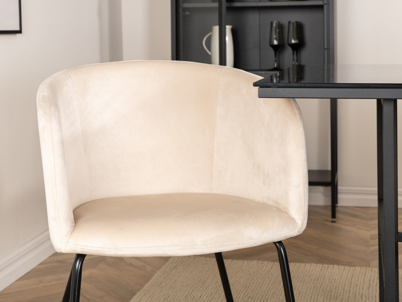 Dining set Dallas 2639 (Beige + Black)
