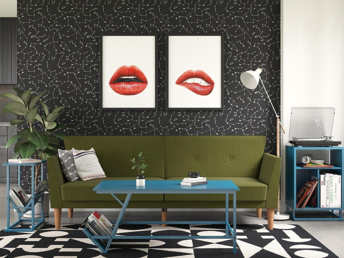 Sofa bed Novogratz 110 (Green)