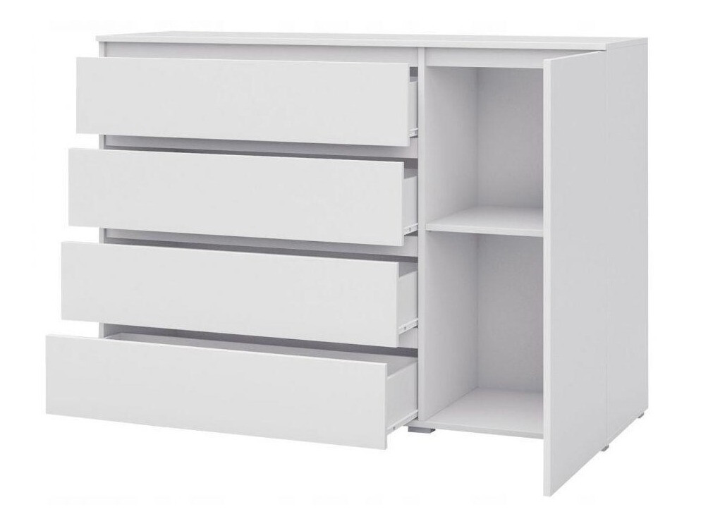 Συρταριέρα Cirdora 104 (Άσπρο)