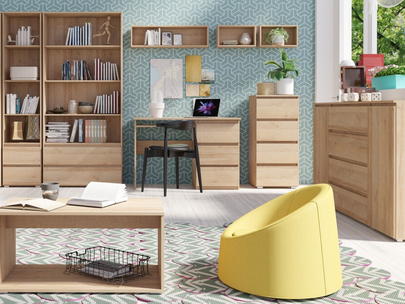 Συρταριέρα Cirdora 106 (Sonoma οξιά)