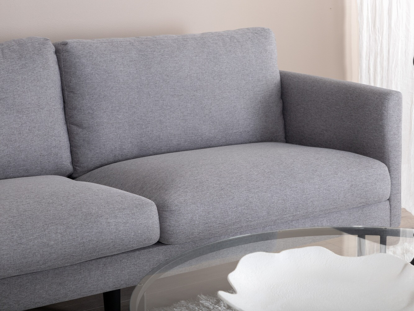 Sofa Fercame 100 (Grey + Black)