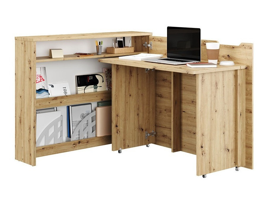 Γωνιακό γραφείο Concept Pro Lenart Levfere 101 (Artisan βελανιδιά)