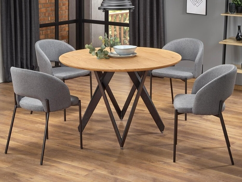 Chair Houston Virtus (Grey + Black)