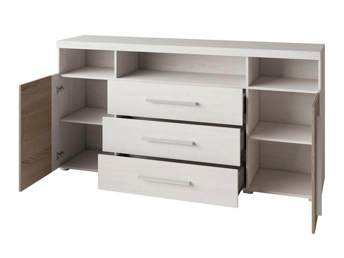 Συρταριέρα Sorciro 100 (Καρυδί + Σκούρα δρυς)