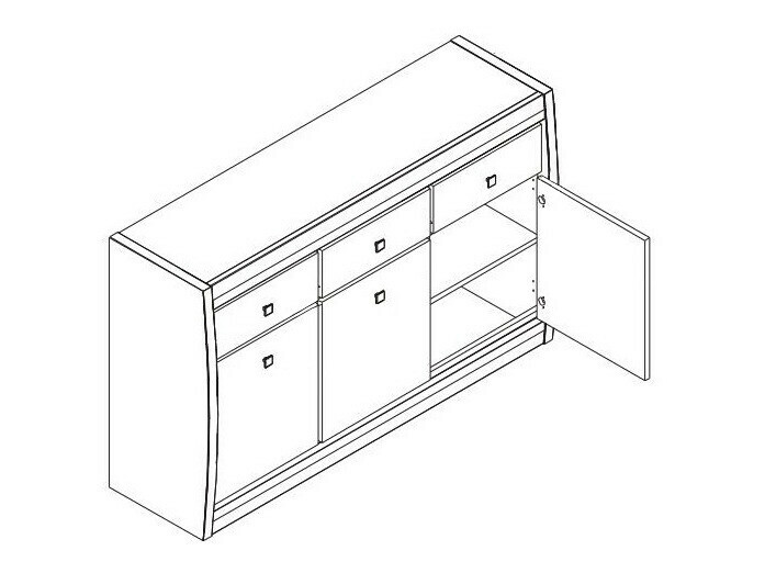 Chest of drawers Loretri 104