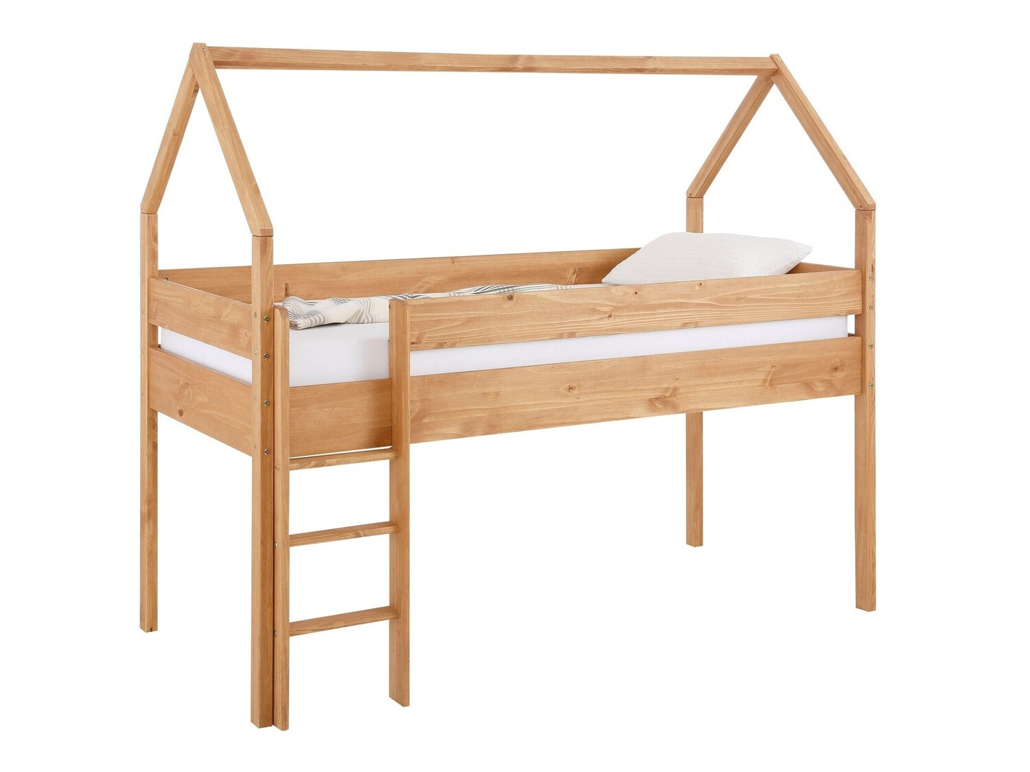 Loft bed Ruvfiva 106 (Pine)