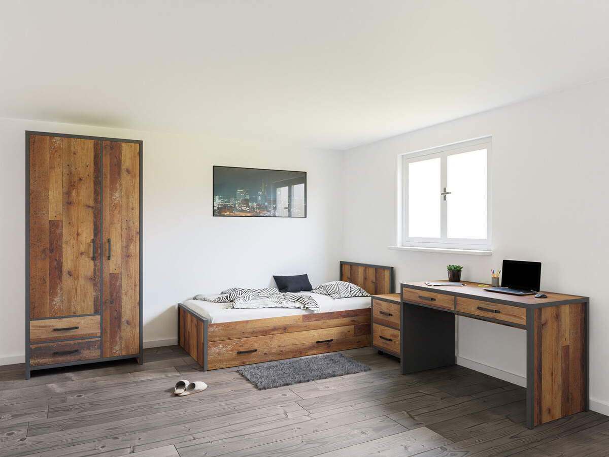 Σετ επίπλων Belsera 111 (Καφέ + Matera γκρι)