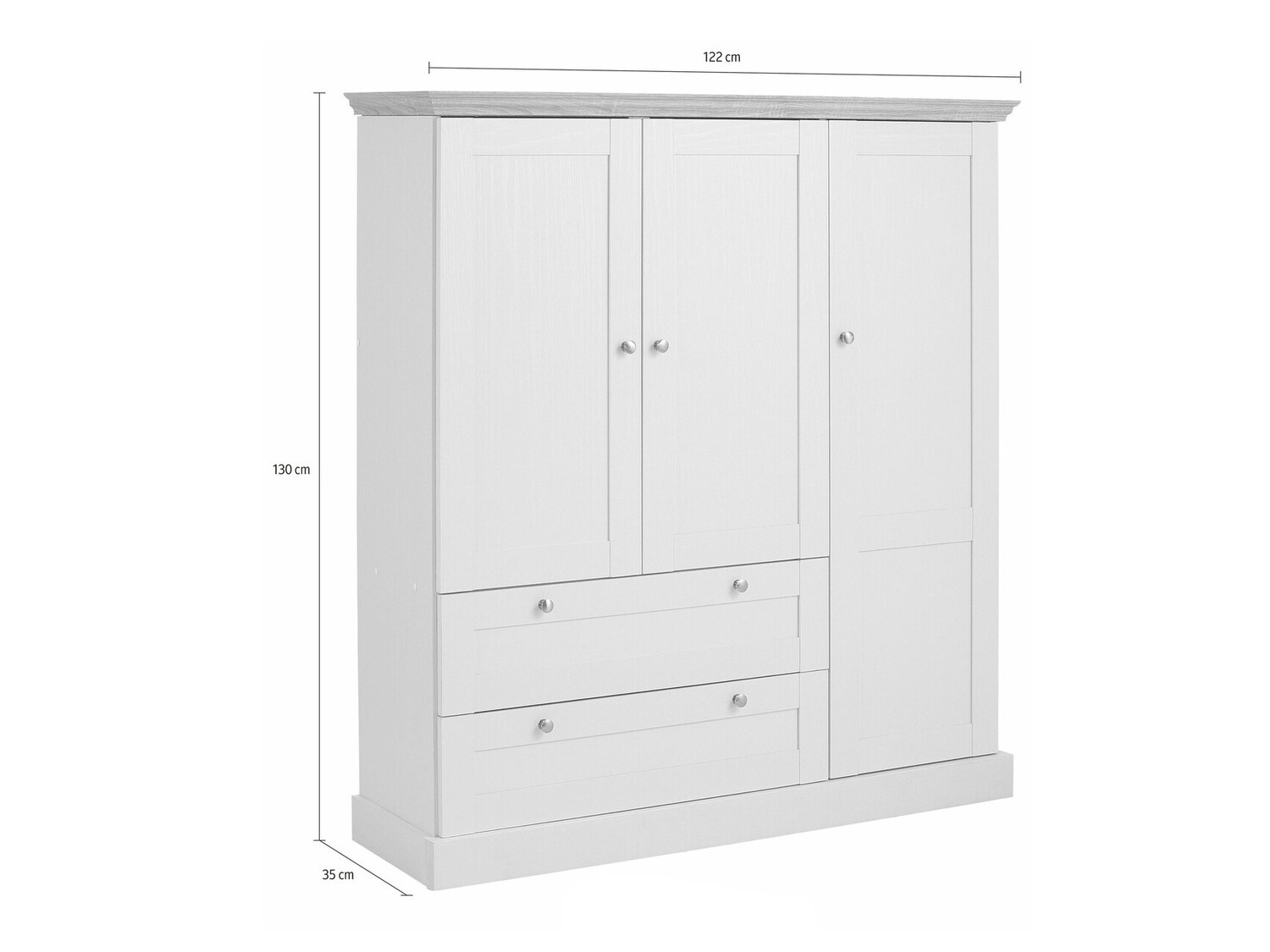 Συρταριέρα Lirveri 103 (Ελαφριά δρυς)