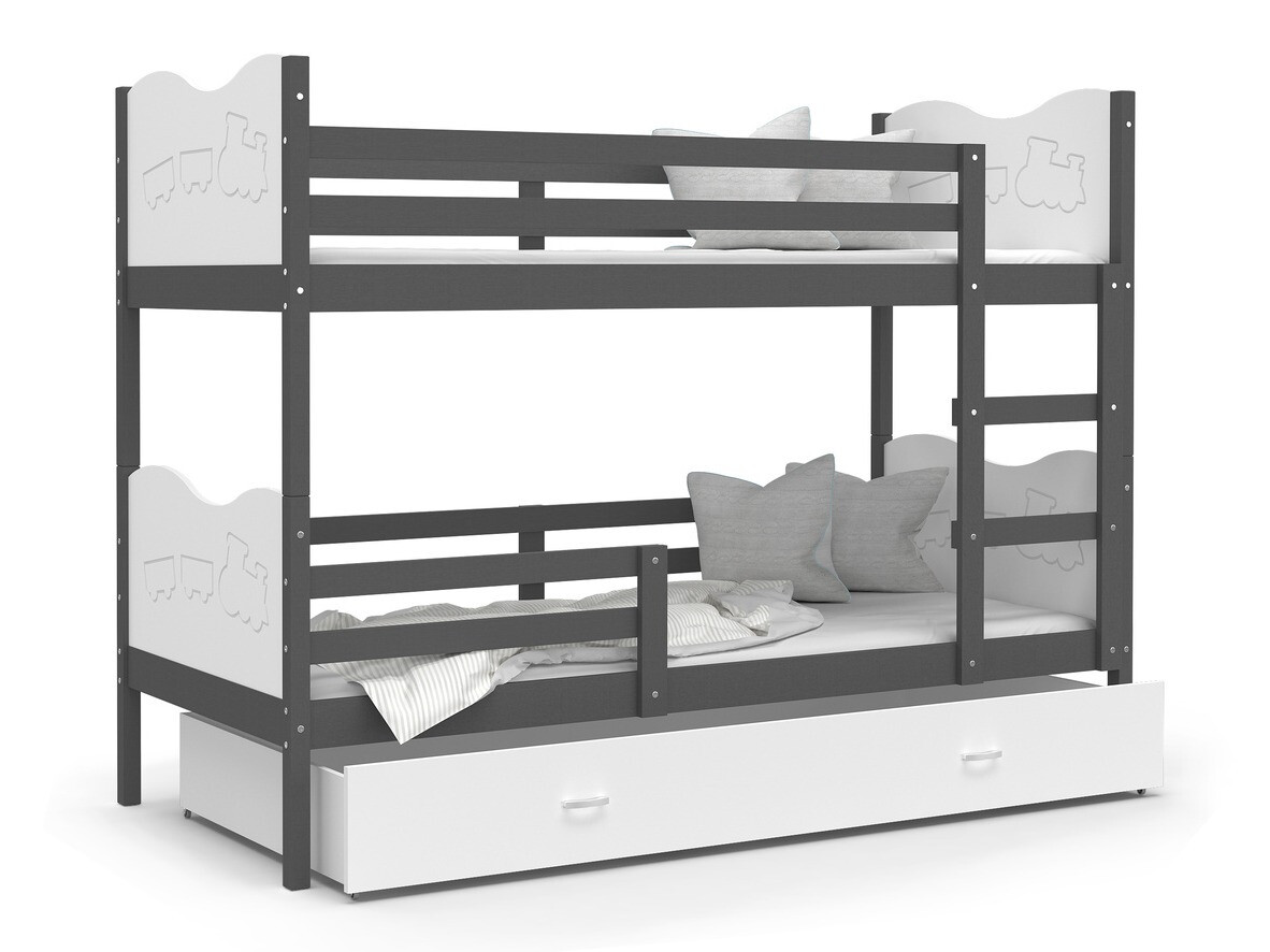 Bunk bed Aurora 111 (Grey)