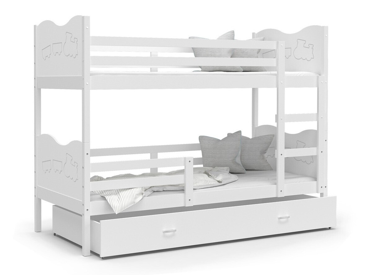 Bunk bed Aurora 112 (White)