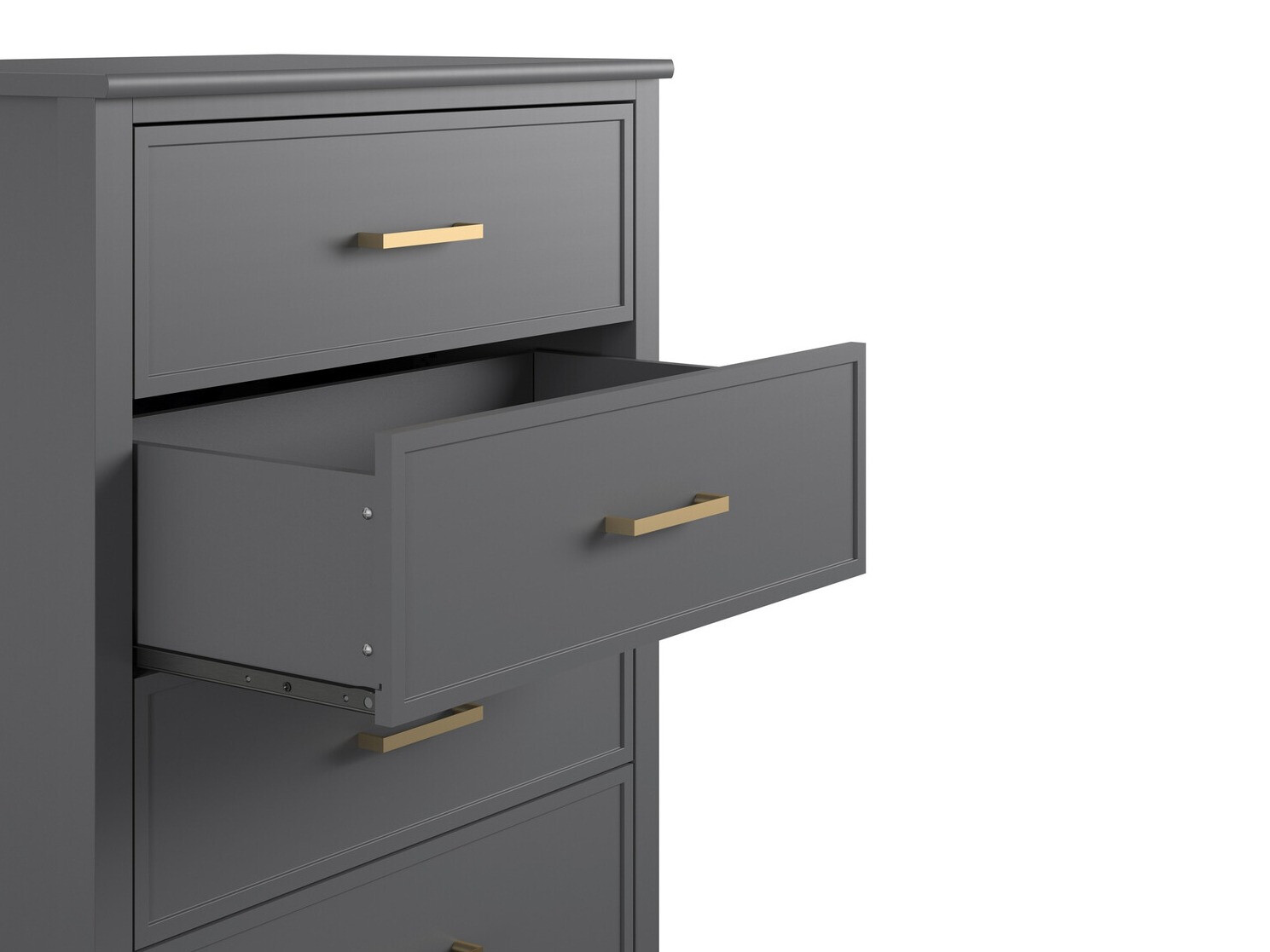 Chest of drawers CosmoLiving by Cosmopolitan Belromu 101 (Graphite)