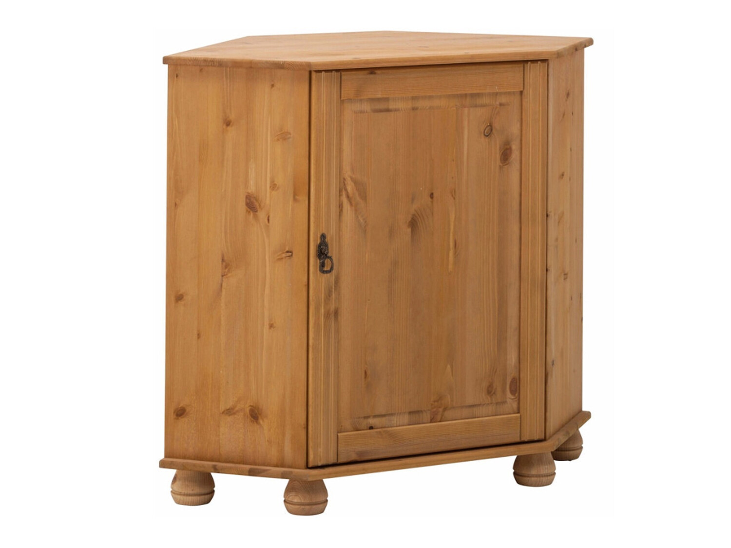 Γωνιακό ντουλάπι Nolcore 105 (Ανοιχτό καφέ)