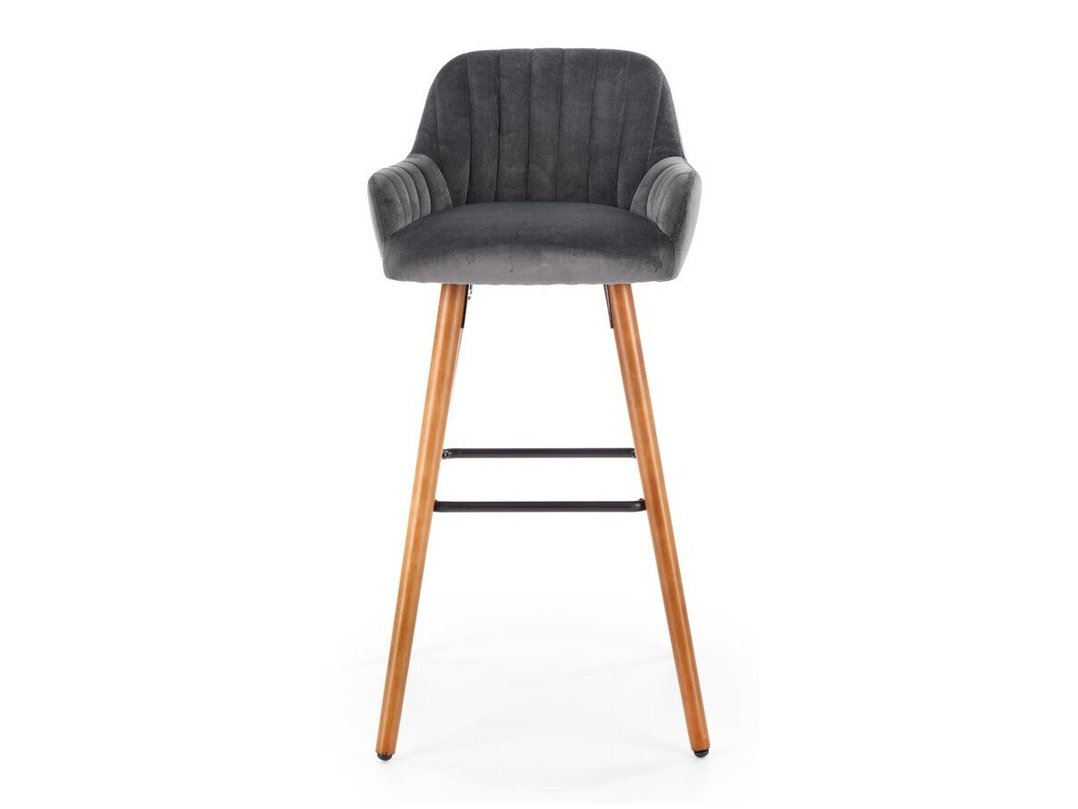 Bar stool Houston 844 (Grey + Brown)