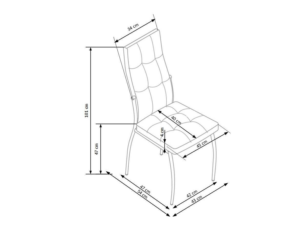 Chair Houston 863 (Turquoise)