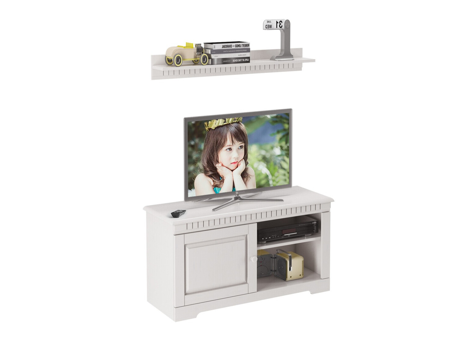 TV stand Elbelba 100 (White)
