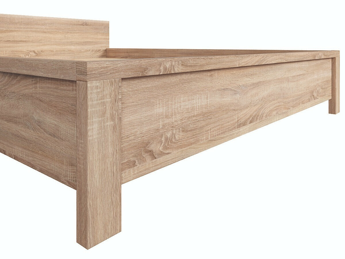 Bed Nolroma 120 (Sonoma oak)