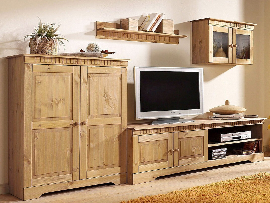 Μπουφέ Elbelba 107 (Ανοιχτό καφέ)