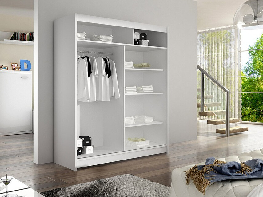 Ντουλάπα Closico Vastor V (Μαύρο + Artisan βελανιδιά)