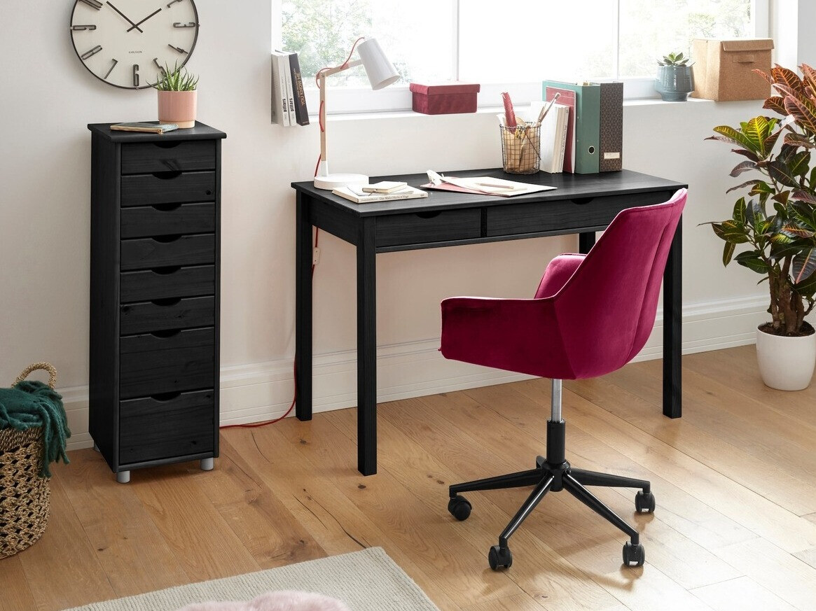 Συρταριέρα Denton 138 (Μαύρο)