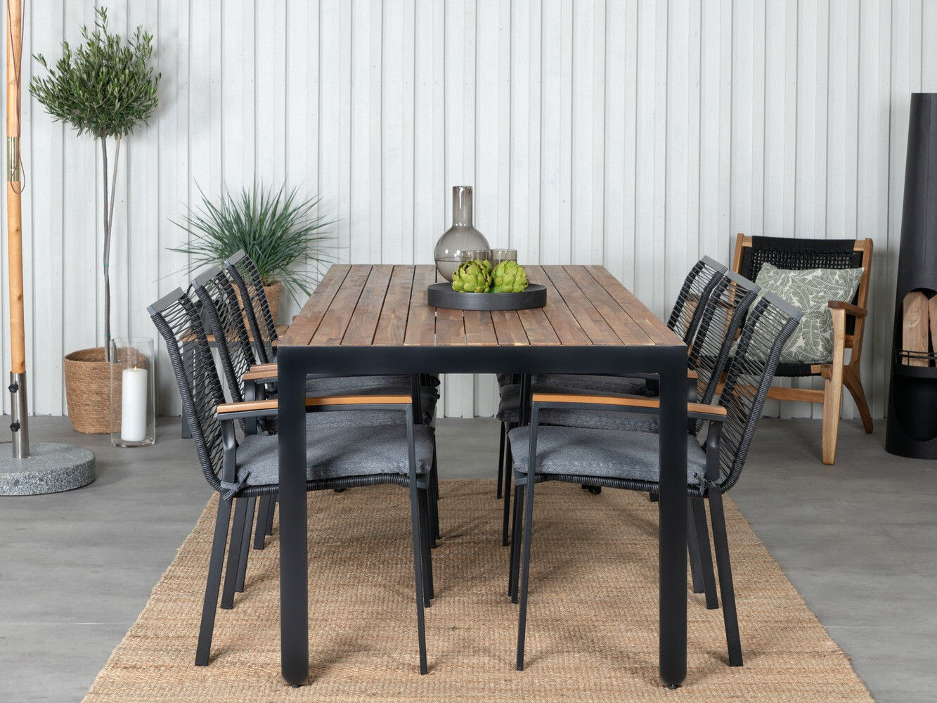 Table and chairs set Dallas 1059