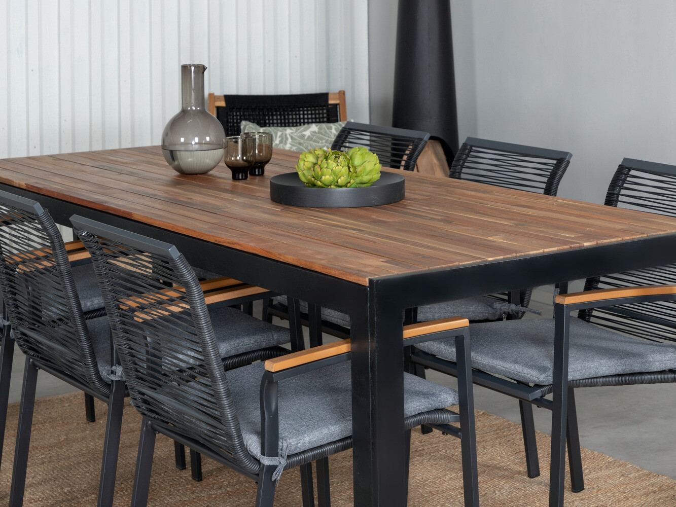 Table and chairs set Dallas 1059
