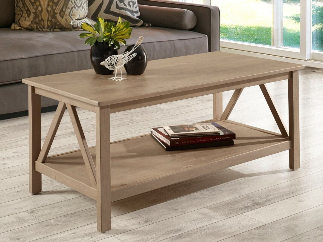 Τραπεζάκι σαλονιού Denton 417 (Ανοιχτό καφέ)