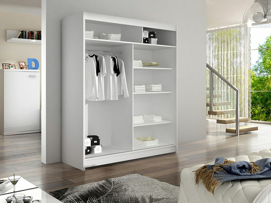 Ντουλάπα Closico Salvor II (Μαύρο + Artisan βελανιδιά)