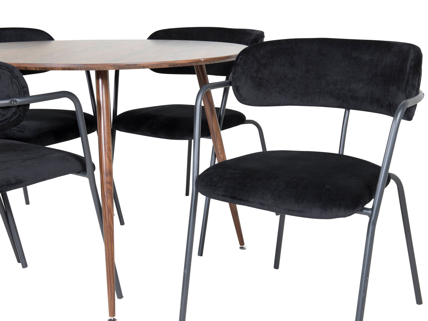Dining set Dallas 285 (Nut)