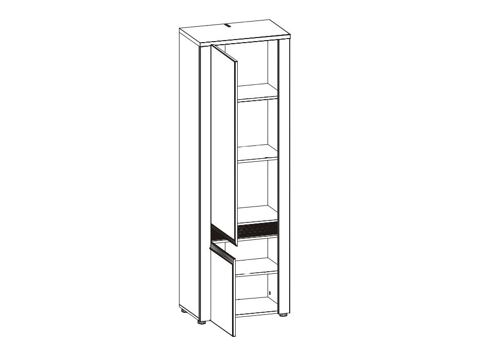 Bookcase Sonciro 105