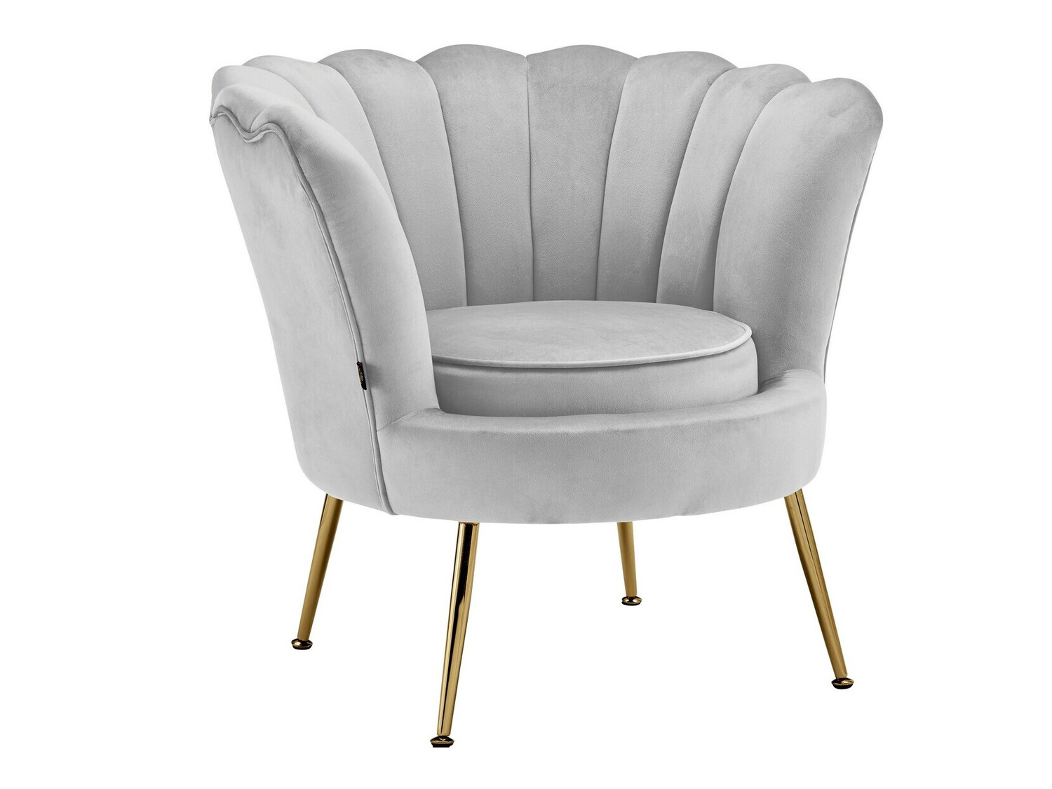 Armchair Denton 227 (Grey + Golden)