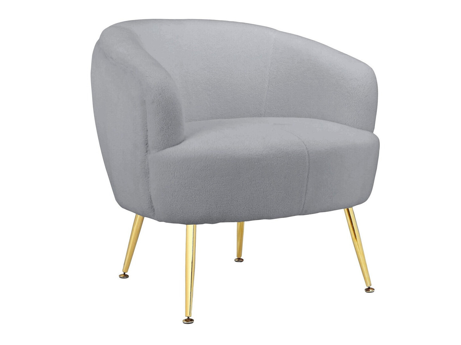 Armchair Denton 233 (Grey + Golden)