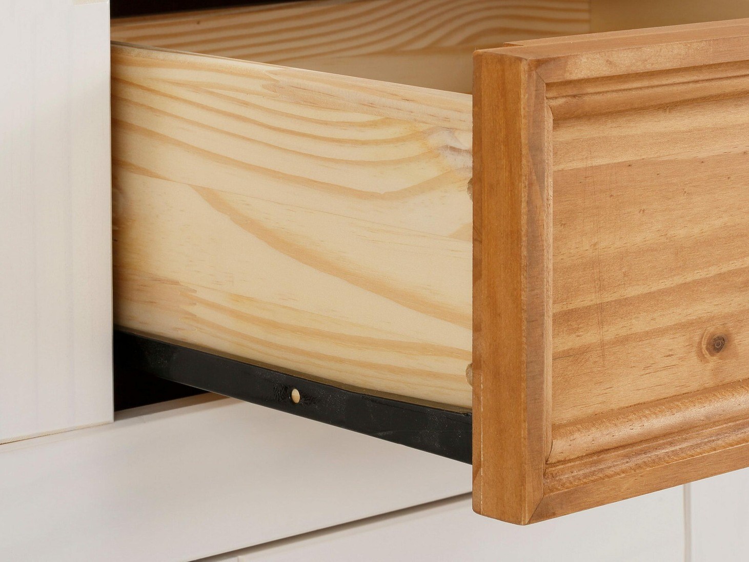 Chest of drawers Tolelio 101 (White + Pine)