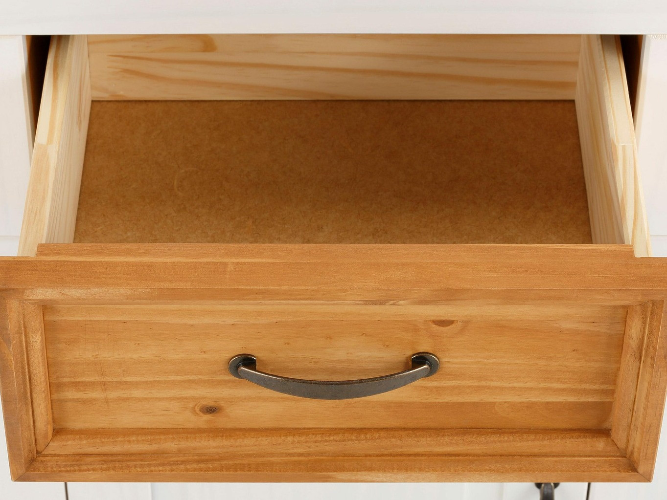 Chest of drawers Tolelio 101 (White + Pine)