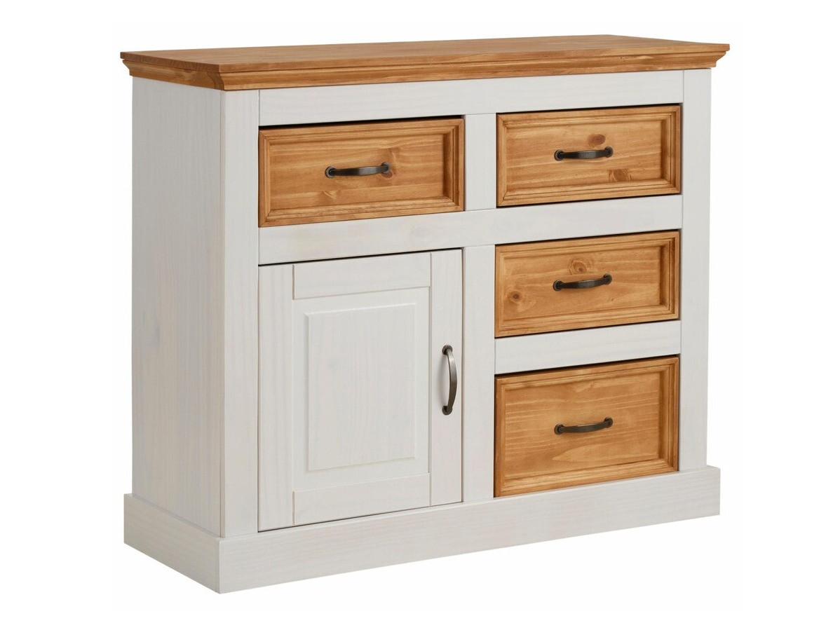 Συρταριέρα Tolelio 100 (Άσπρο + Πεύκο)