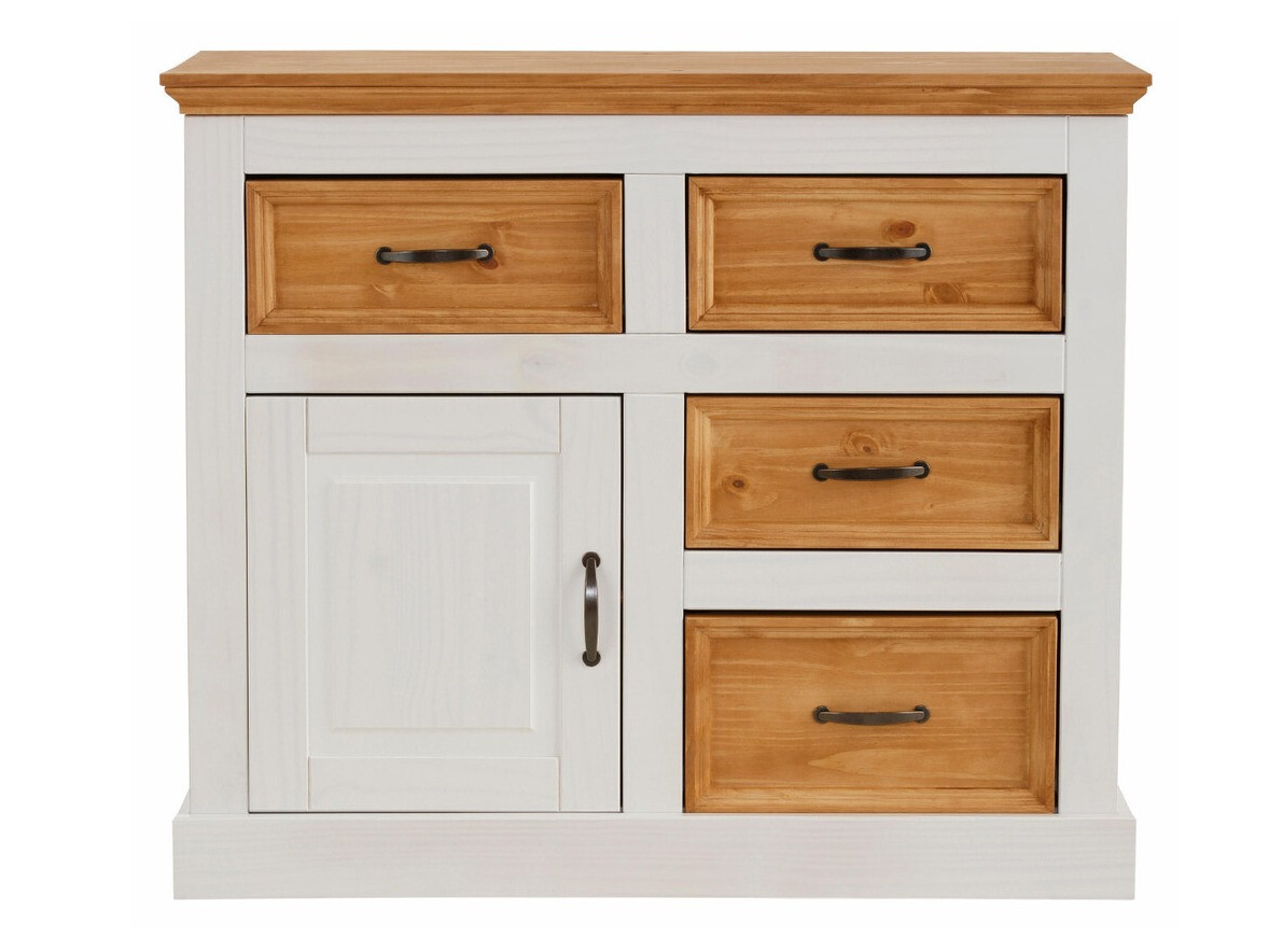 Συρταριέρα Tolelio 100 (Άσπρο + Πεύκο)