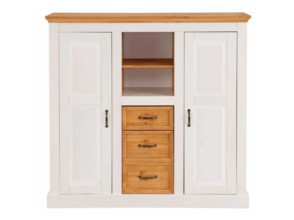 Συρταριέρα Tolelio 104 (Άσπρο + Πεύκο)