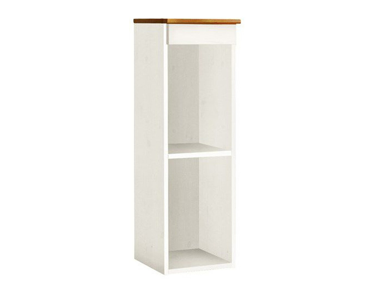 Wall shelf Rustic 119 (White + Light brown)