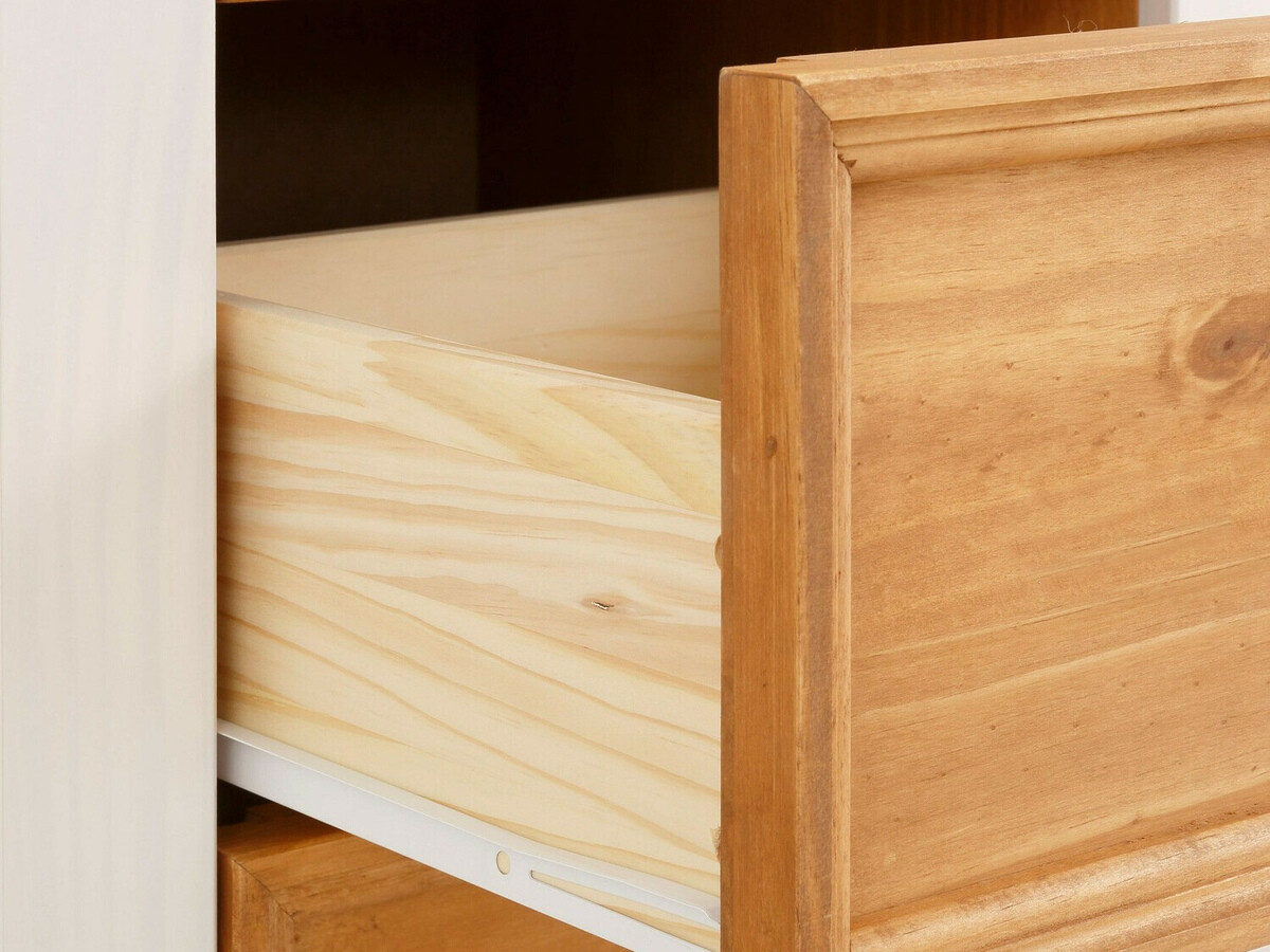 Συρταριέρα Tolelio 106 (Άσπρο + Πεύκο)