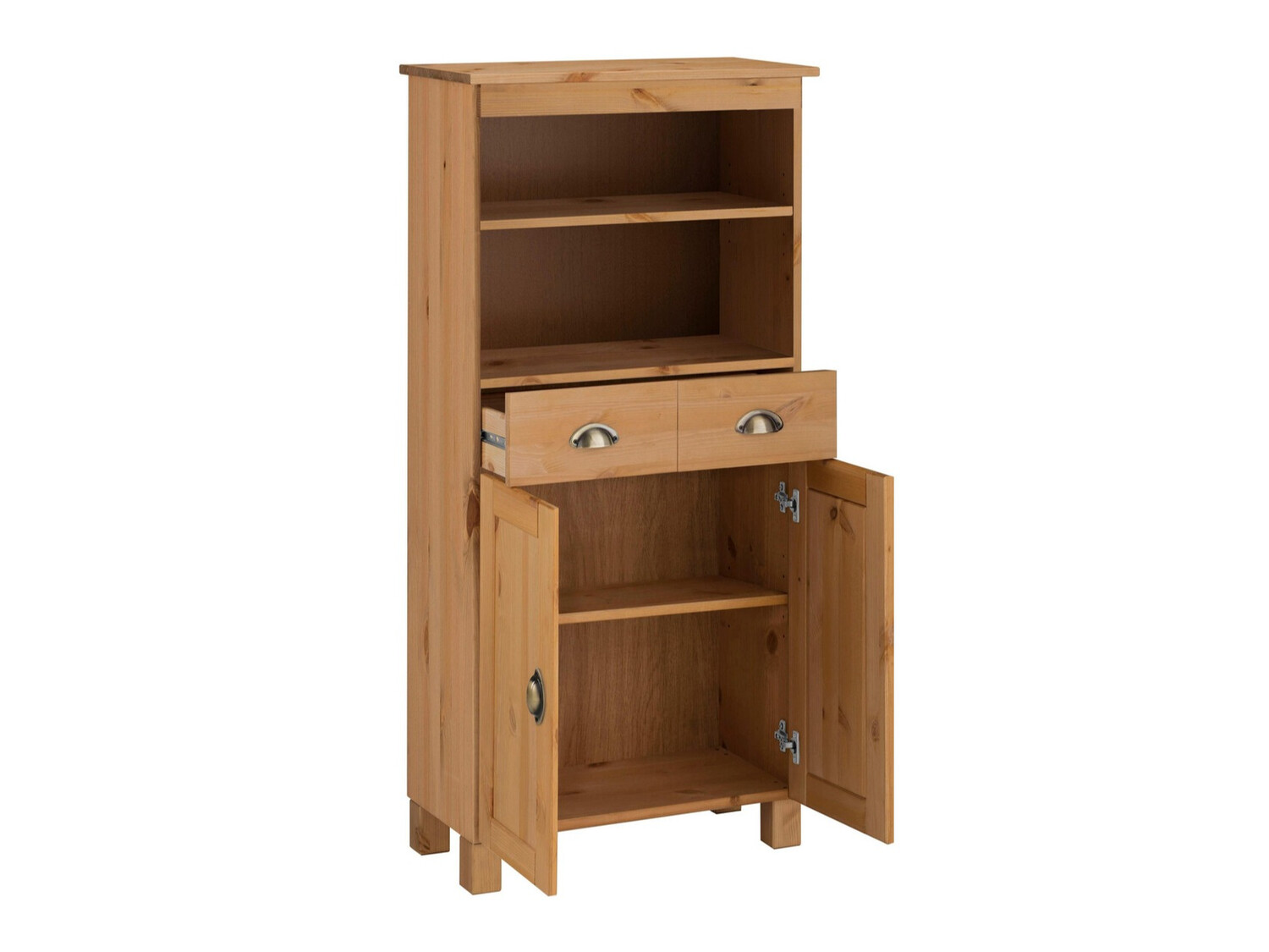 Standing bathroom cabinet Serelbu 105 (Light brown)