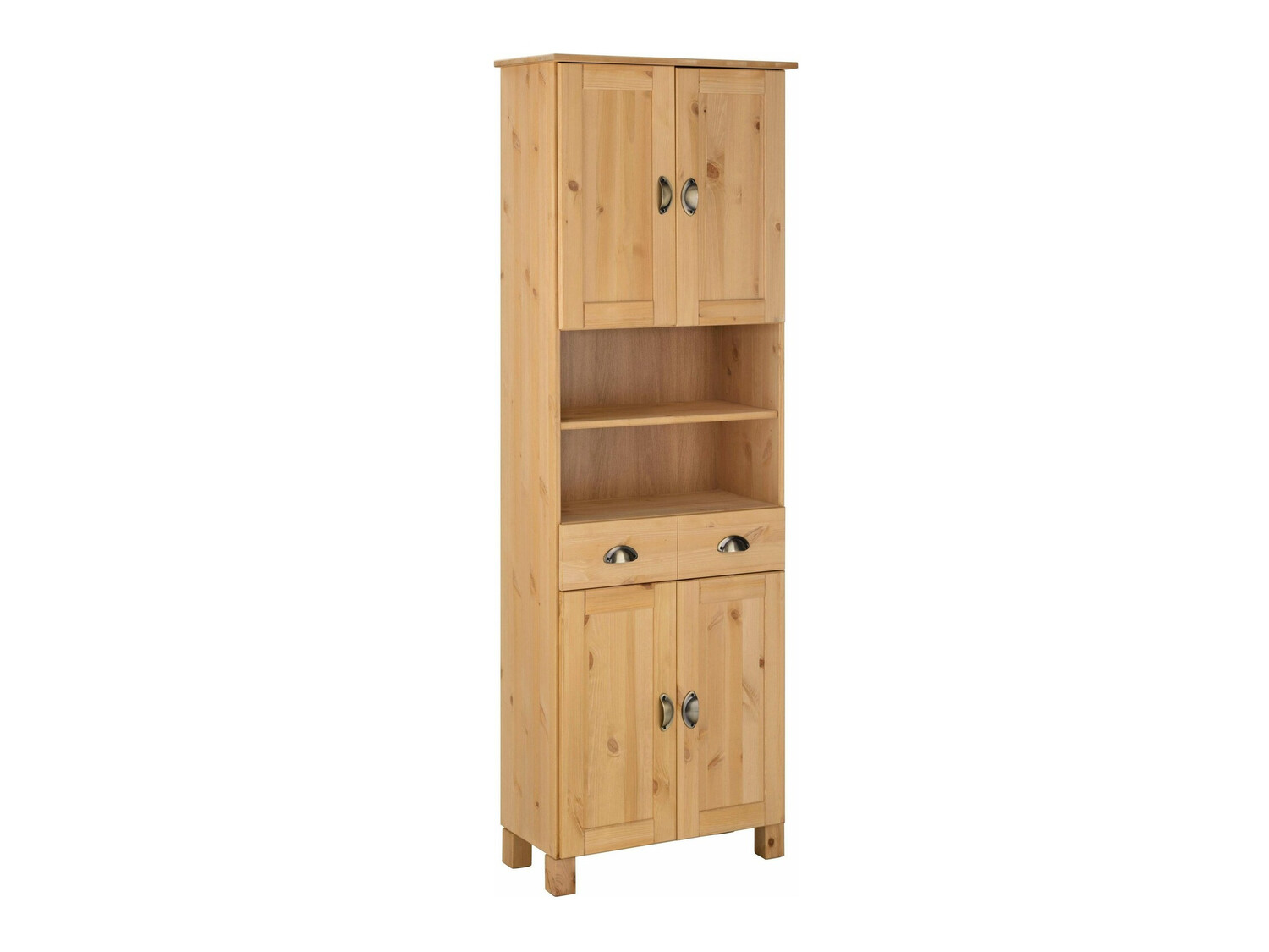 Standing bathroom cabinet Serelbu 106 (Light brown)
