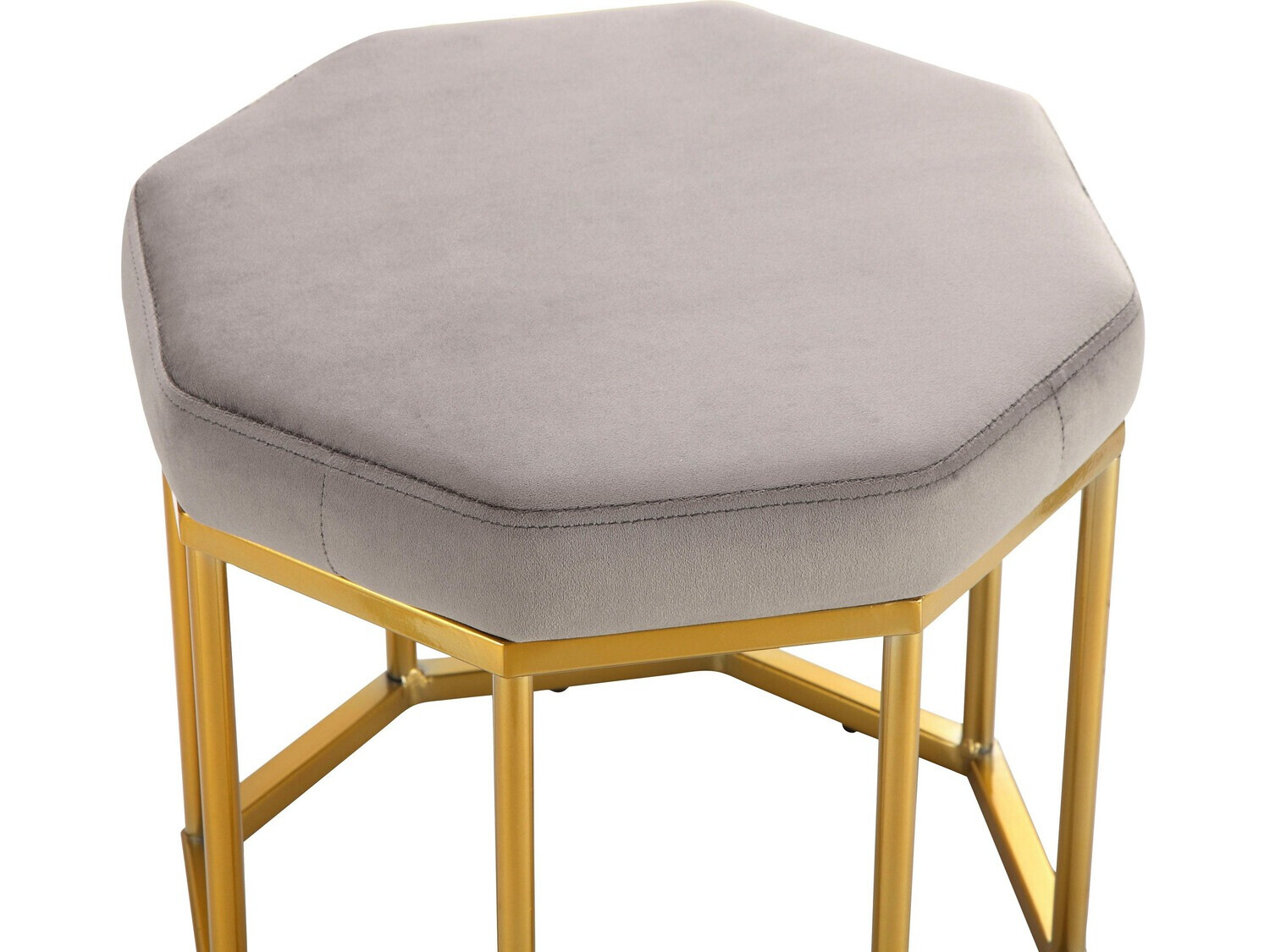 Ottoman Denton 462 (Grey + Golden)