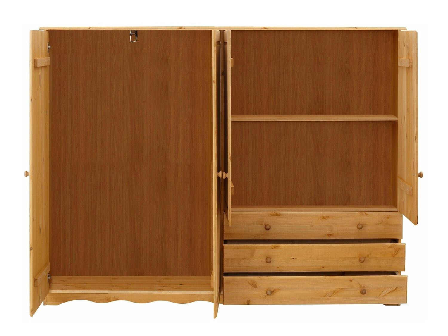Wardrobe Denton 240 (Pine)