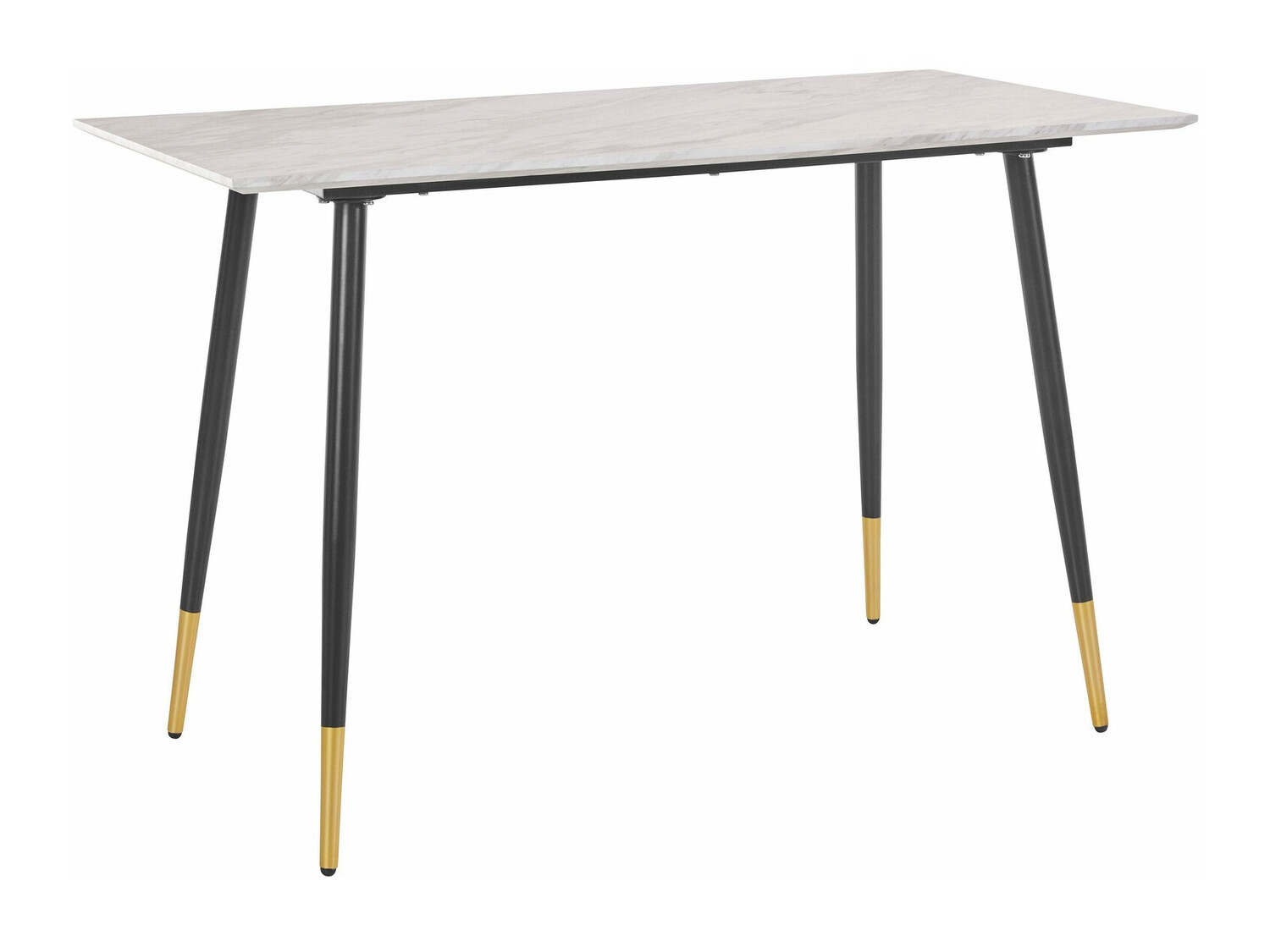 Γραφείο Denton 484 (Μαύρο + Γκρι μάρμαρο)