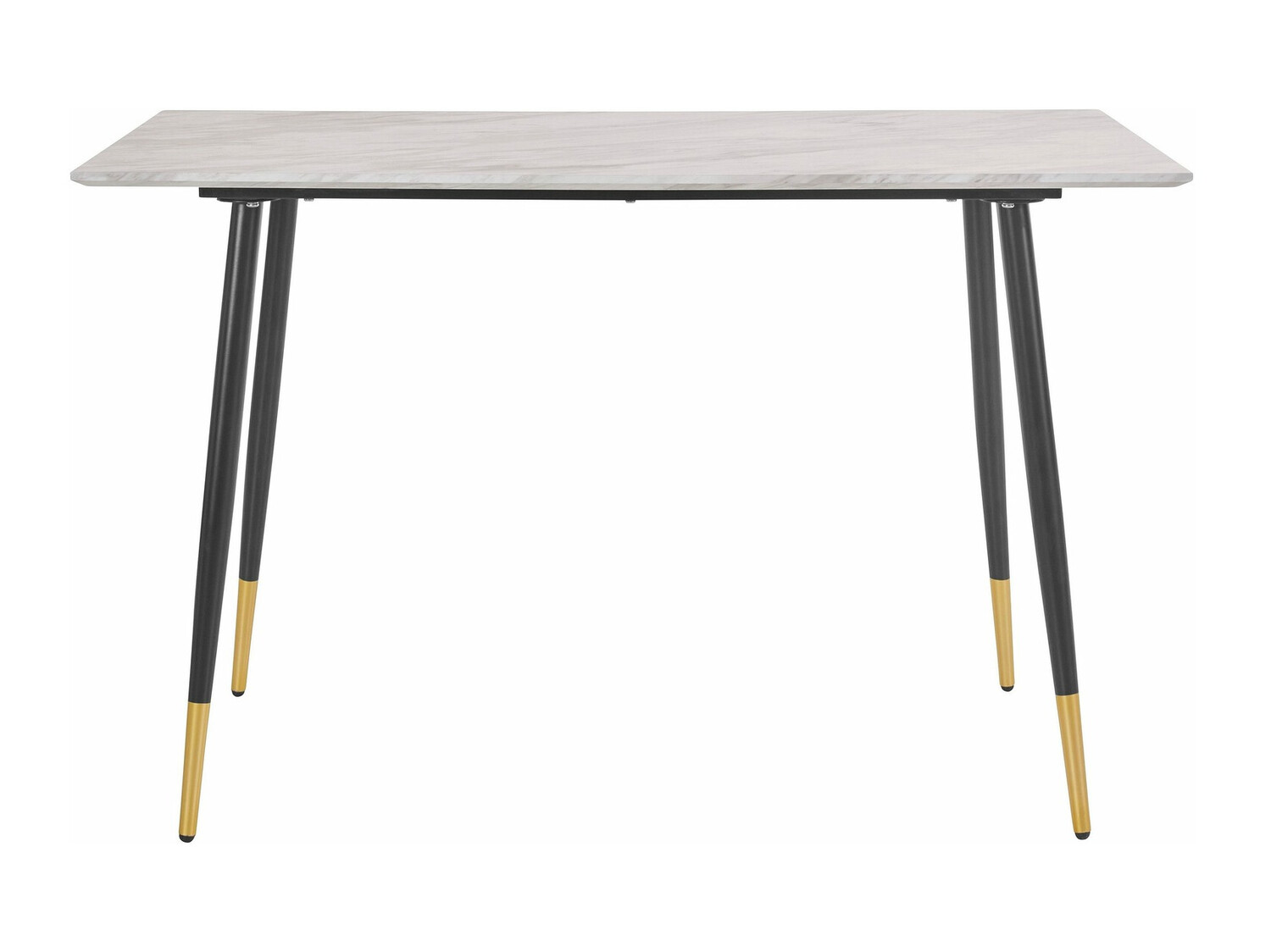 Γραφείο Denton 484 (Μαύρο + Γκρι μάρμαρο)