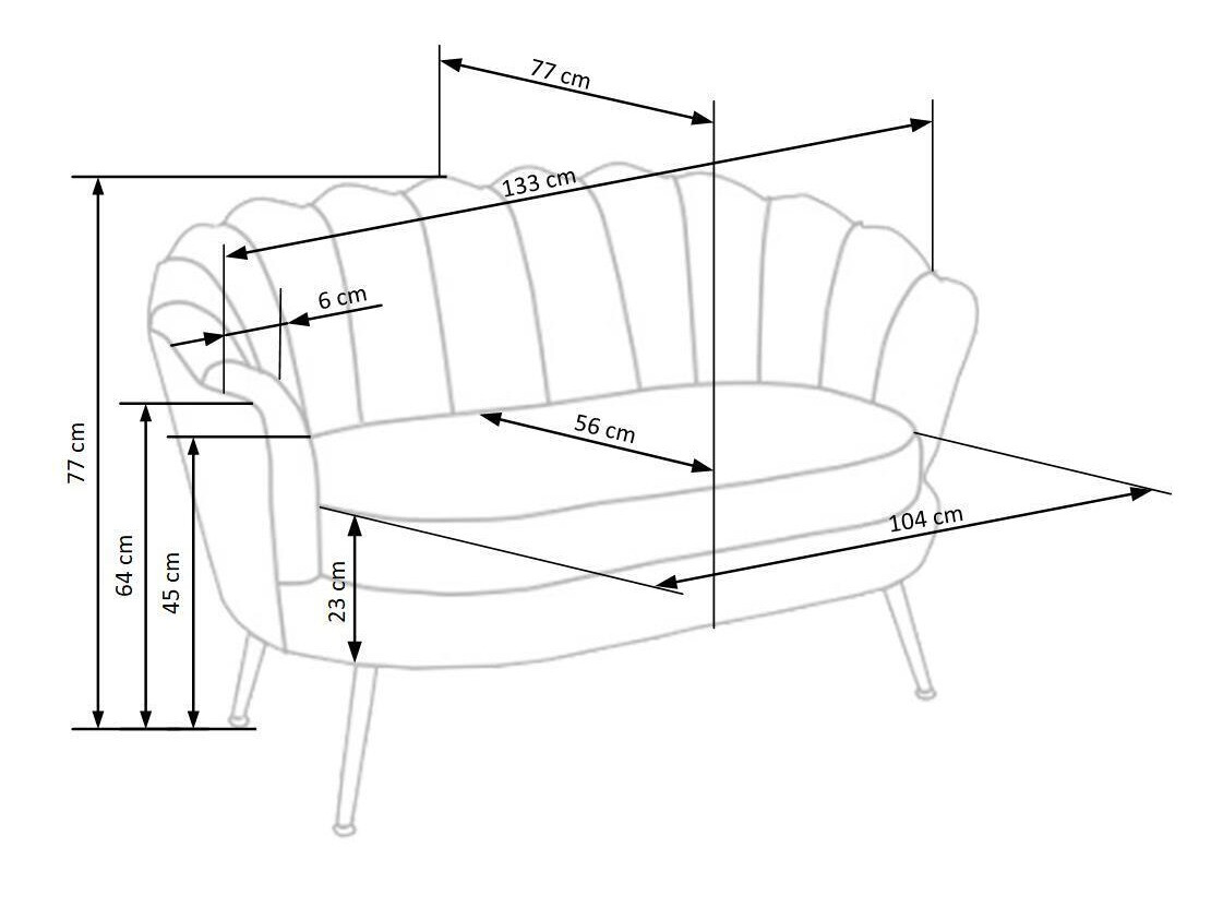 Sofa Houston 827 (Dark green)