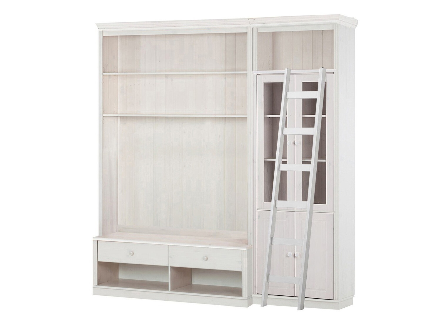 Σετ επίπλων σαλονιού Saltoro 125 (Άσπρο)